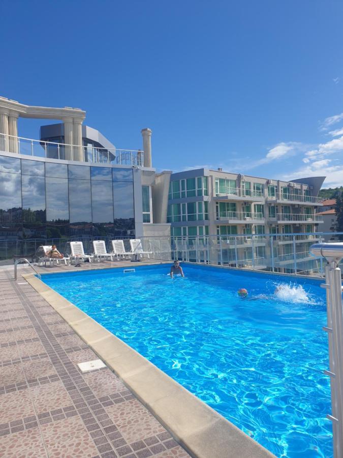 Studio Silver Terace With Sea View For 4 Person Бяла Екстер'єр фото
