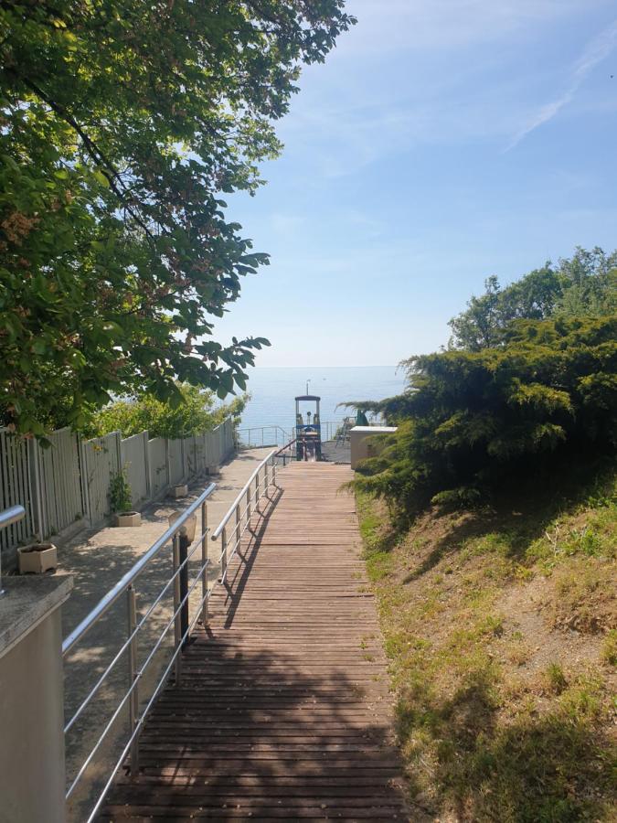 Studio Silver Terace With Sea View For 4 Person Бяла Екстер'єр фото