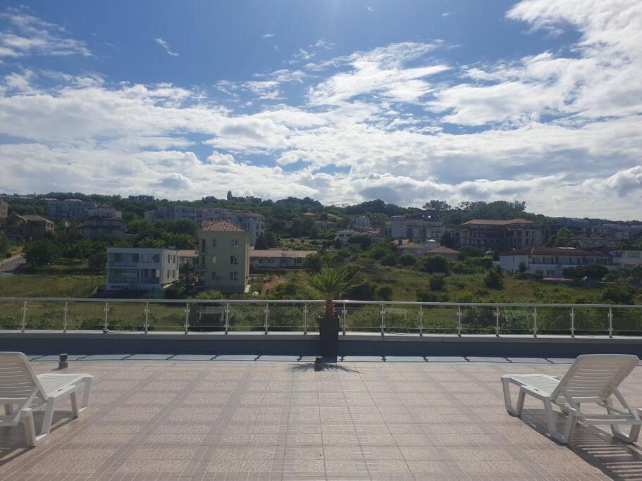 Studio Silver Terace With Sea View For 4 Person Бяла Екстер'єр фото