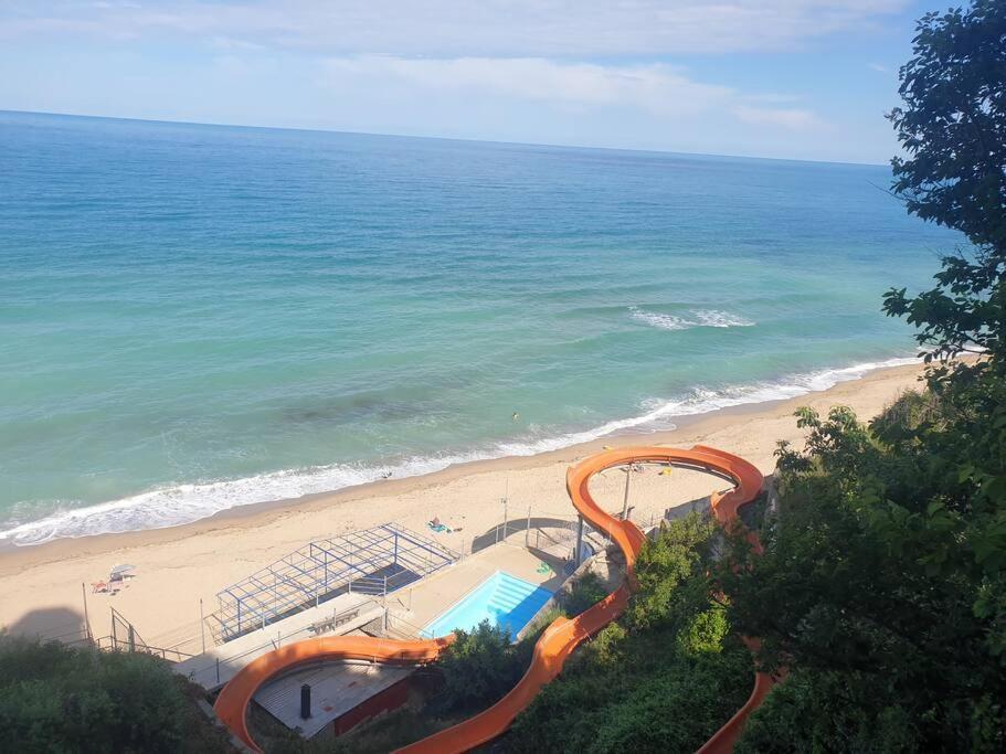 Studio Silver Terace With Sea View For 4 Person Бяла Екстер'єр фото