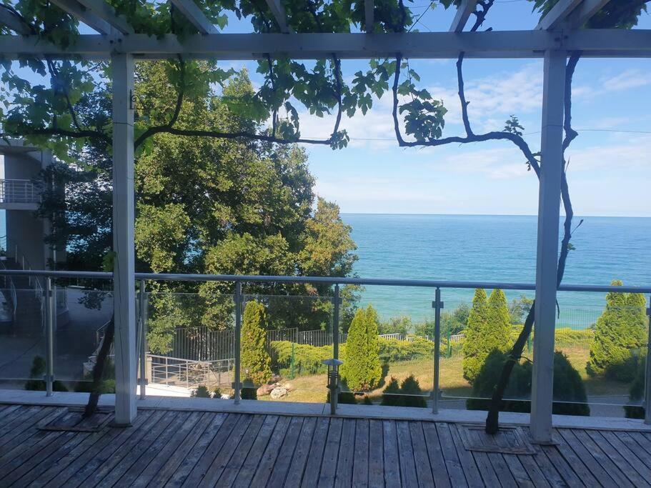 Studio Silver Terace With Sea View For 4 Person Бяла Екстер'єр фото