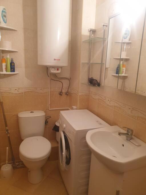Studio Silver Terace With Sea View For 4 Person Бяла Екстер'єр фото