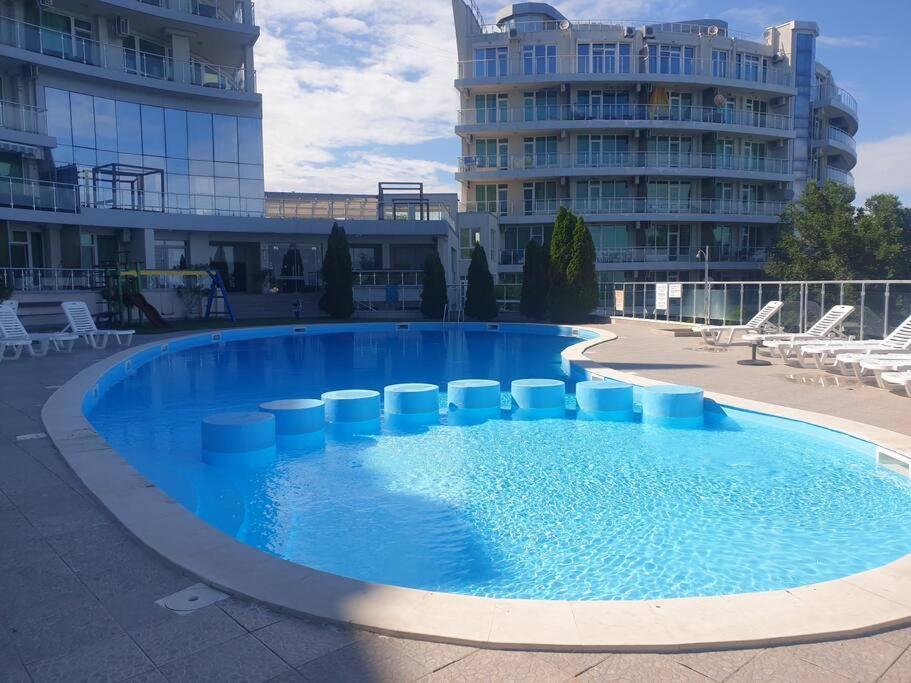 Studio Silver Terace With Sea View For 4 Person Бяла Екстер'єр фото